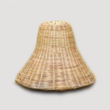 lámpara de bambú